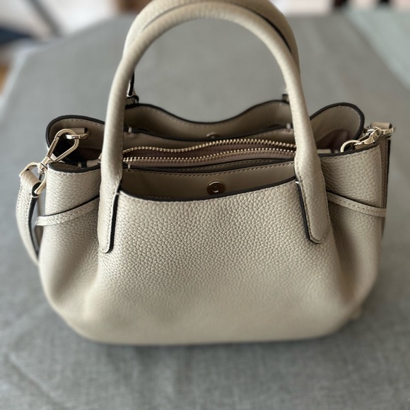 Kate Spade Beige Leather Satchel - Picture 2 of 15